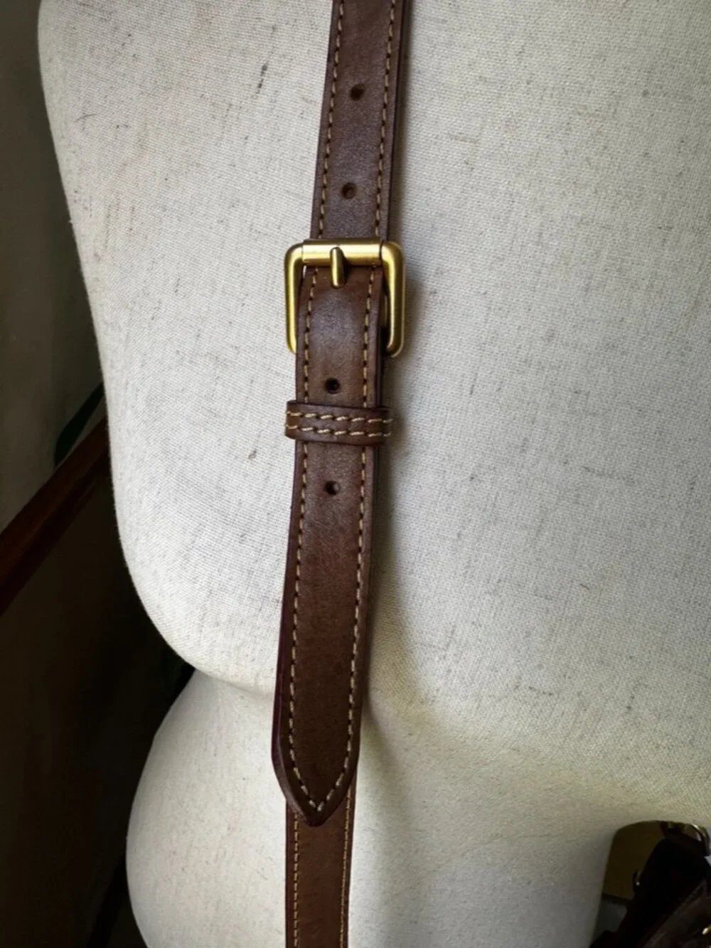 Dooney & Bourke Florentine Leather Satchel Purse, Brown
